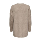 Only Beige Marabou Sweatshirt